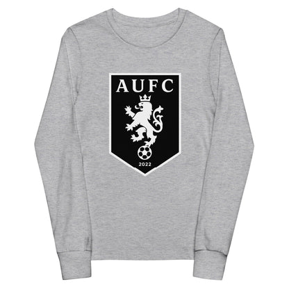 Performance | Youth Long Sleeve T-Shirt | Alexandria United FC | Crest Logo