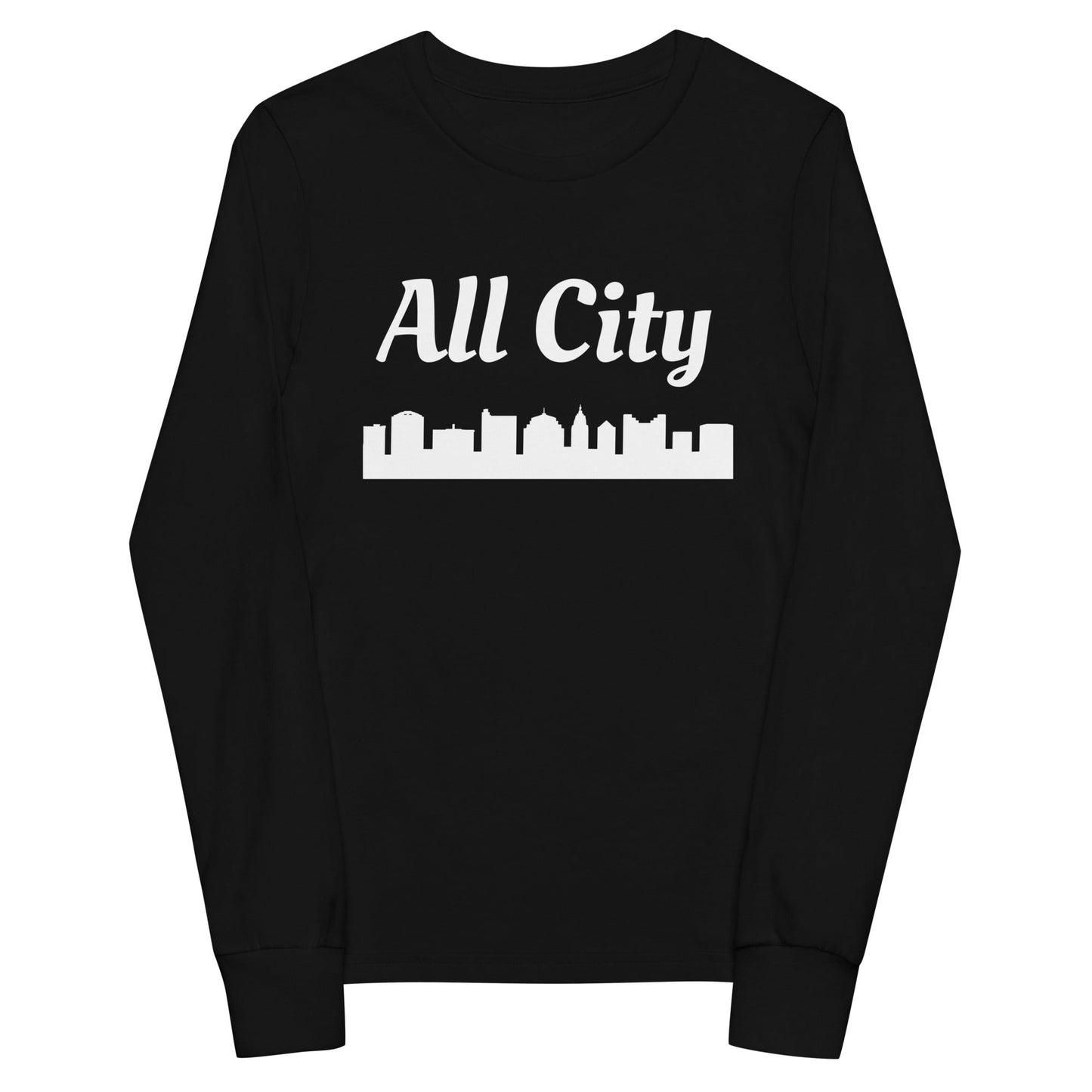 Performance | Youth Long Sleeve T-Shirt | All City Volleyball Club | Alt Logo