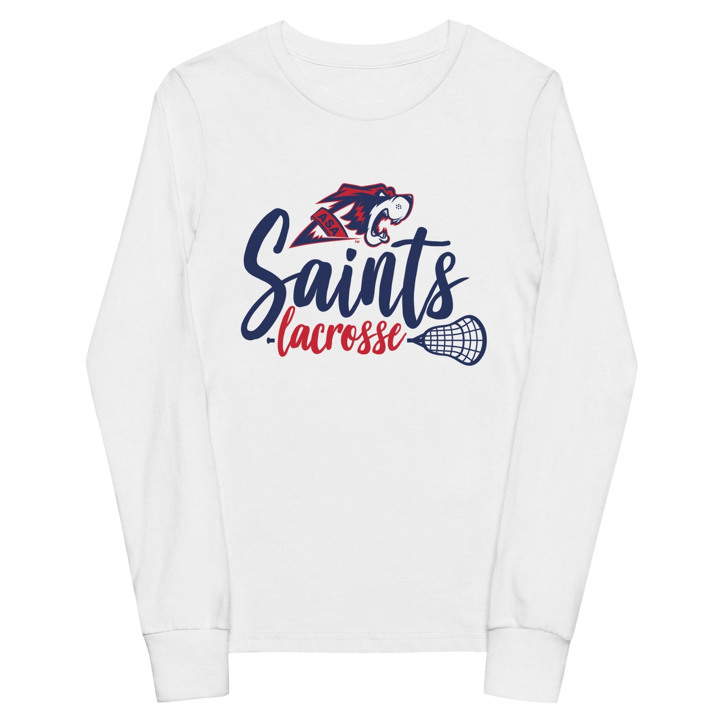 Performance | Youth Long Sleeve T-Shirt | All Saints Academy Lacrosse