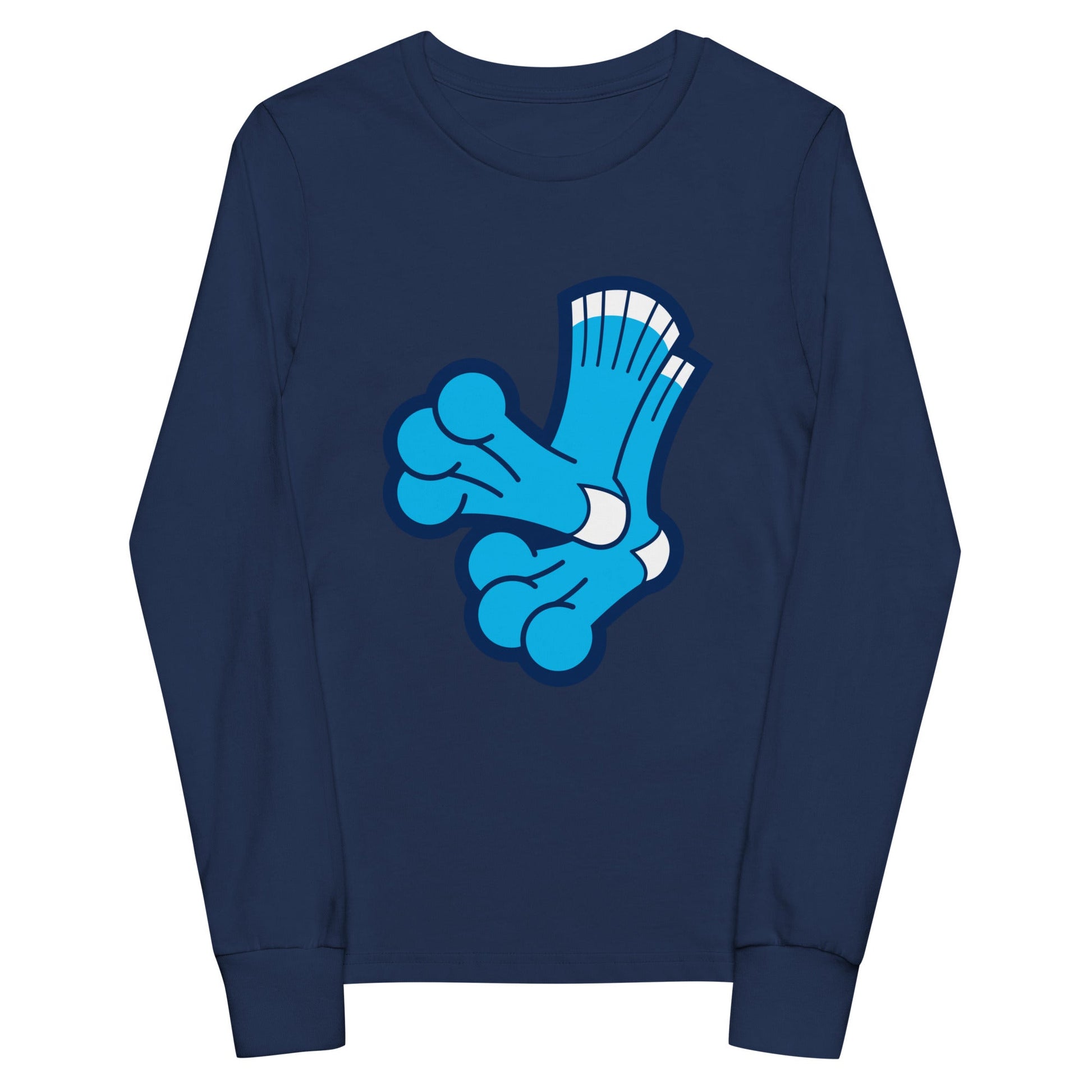 Performance | Youth Long Sleeve T-Shirt | Aquasox Softball | Athletic Sock Logo