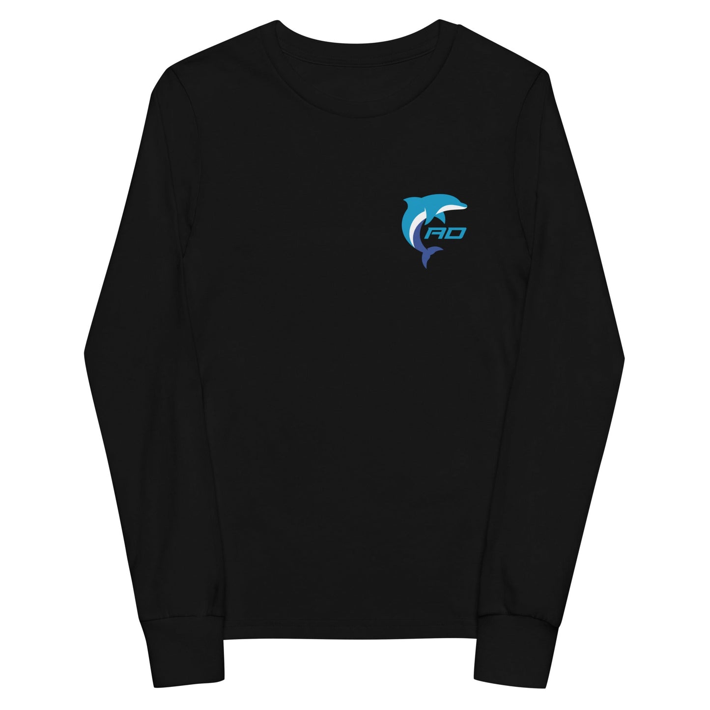 Performance | Youth Long Sleeve T-Shirt | Arizona Dolphins Swim Team | RD Emblem Logo