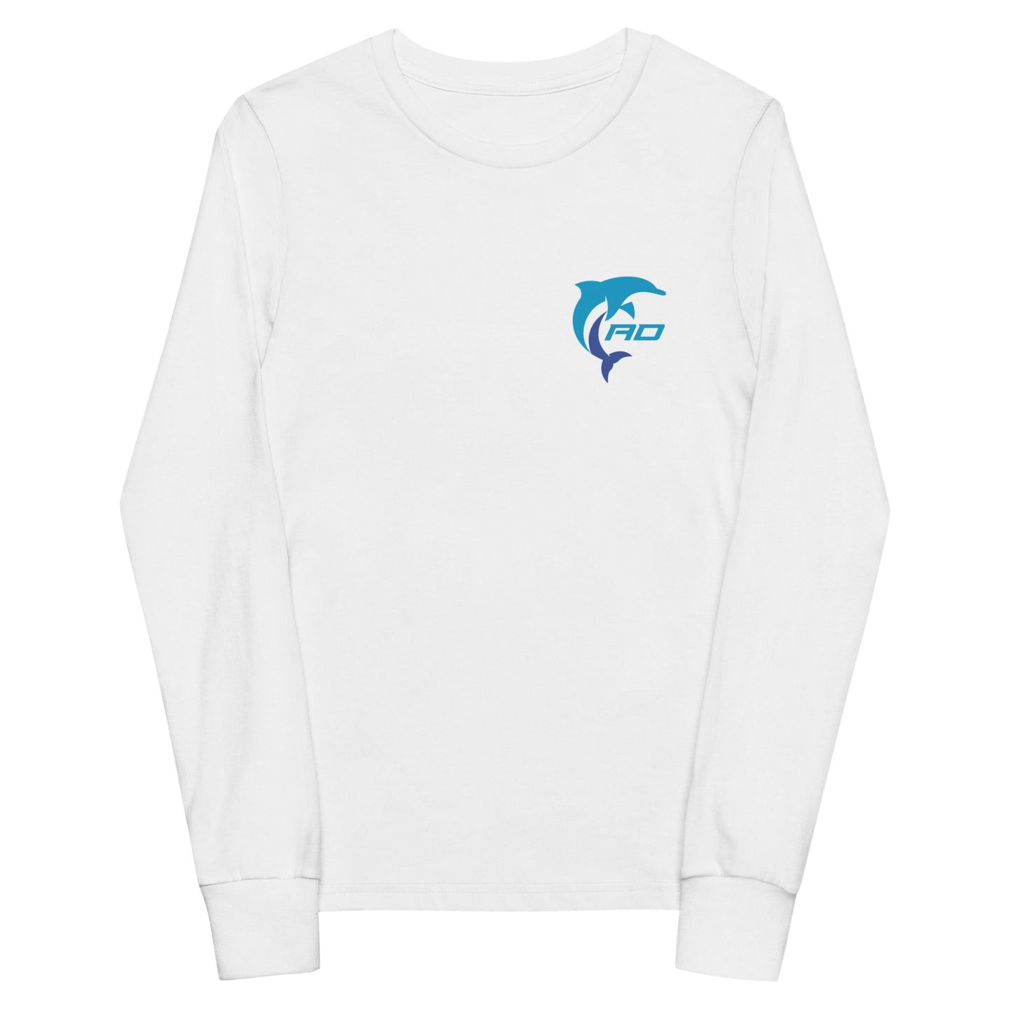 Performance | Youth Long Sleeve T-Shirt | Arizona Dolphins Swim Team | RD Emblem Logo
