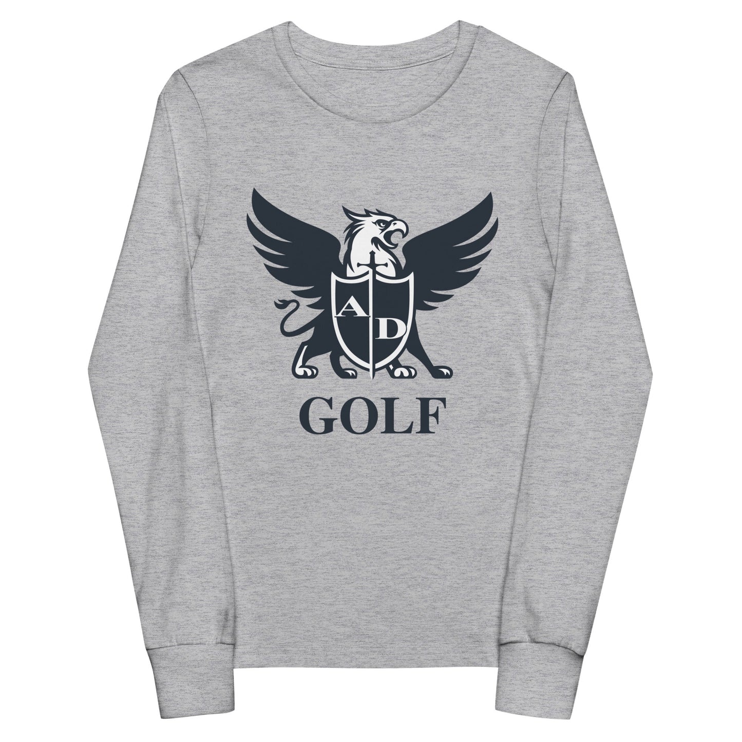 Performance | Youth Long Sleeve T-Shirt | Arma Dei Academy Golf | Griffin Logo