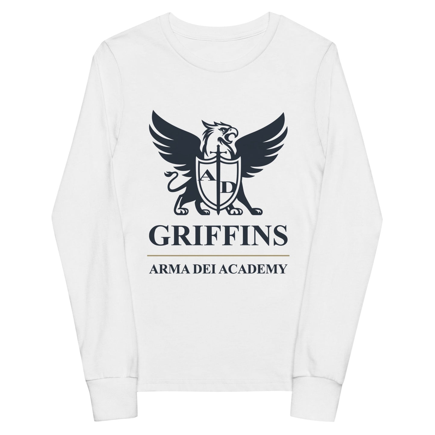 Performance | Youth Long Sleeve T-Shirt | Arma Dei Academy | Griffins