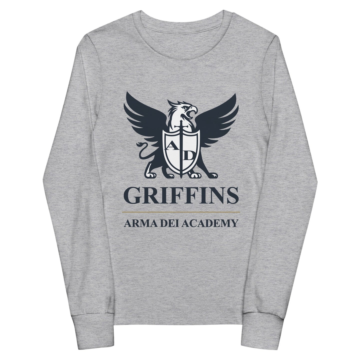 Performance | Youth Long Sleeve T-Shirt | Arma Dei Academy | Griffins