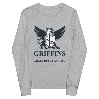 Performance | Youth Long Sleeve T-Shirt | Arma Dei Academy | Griffins