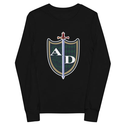 Performance | Youth Long Sleeve T-Shirt | Arma Dei Academy | Shield
