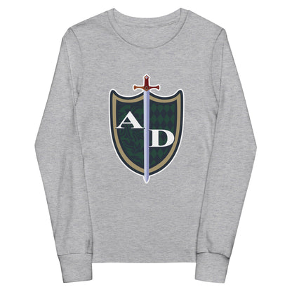Performance | Youth Long Sleeve T-Shirt | Arma Dei Academy | Shield
