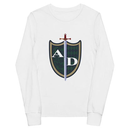 Performance | Youth Long Sleeve T-Shirt | Arma Dei Academy | Shield