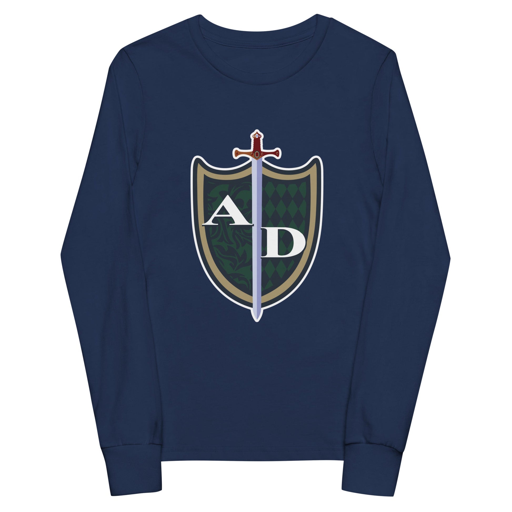 Performance | Youth Long Sleeve T-Shirt | Arma Dei Academy | Shield