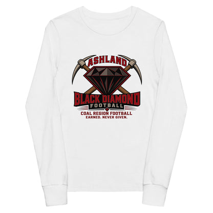 Performance | Youth Long Sleeve T-Shirt | Ashland Black Diamonds | Vanguard Logo