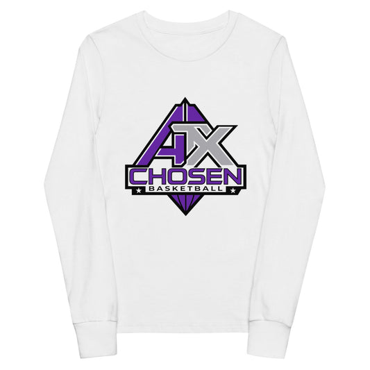 Performance | Youth Long Sleeve T-Shirt | ATX CHOSEN Basketball | Icon Logo