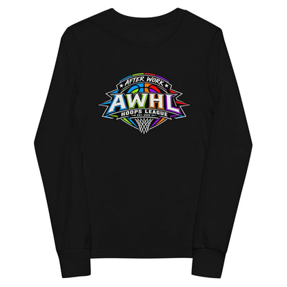 Performance | Youth Long Sleeve T-Shirt | AWHL | Crest Logo