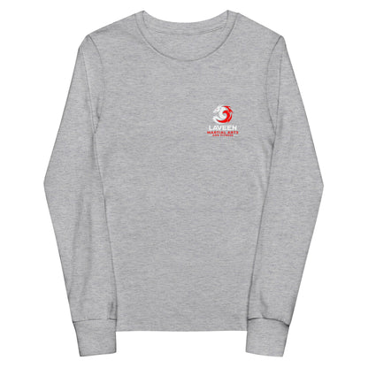 Performance | Youth Long Sleeve T-Shirt | AZ DRAGONS MMA | Aura Strike Logo