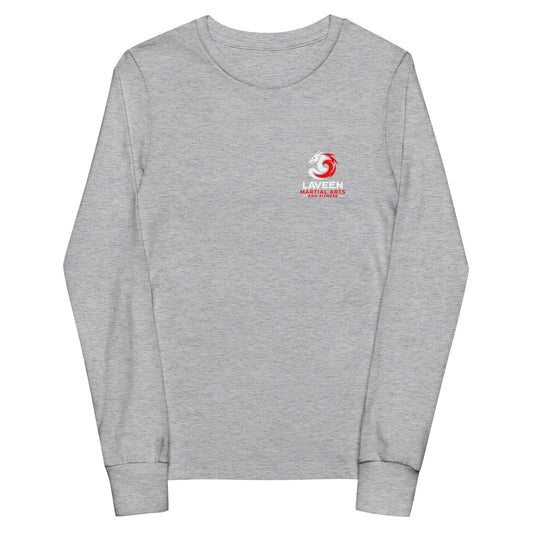 Performance | Youth Long Sleeve T-Shirt | AZ DRAGONS MMA | Aura Strike Logo
