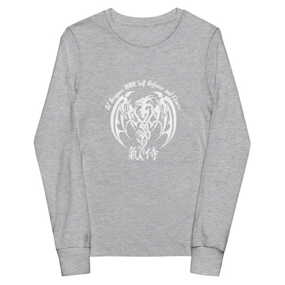 Performance | Youth Long Sleeve T-Shirt | AZ DRAGONS MMA | Crest Logo