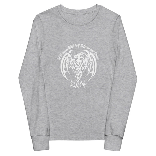 Performance | Youth Long Sleeve T-Shirt | AZ DRAGONS MMA | Crest Logo