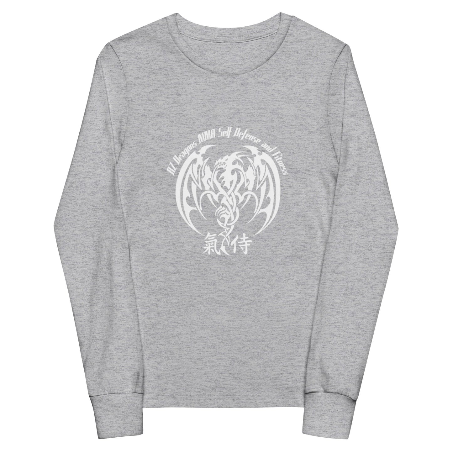 Performance | Youth Long Sleeve T-Shirt | AZ DRAGONS MMA | Crest Logo