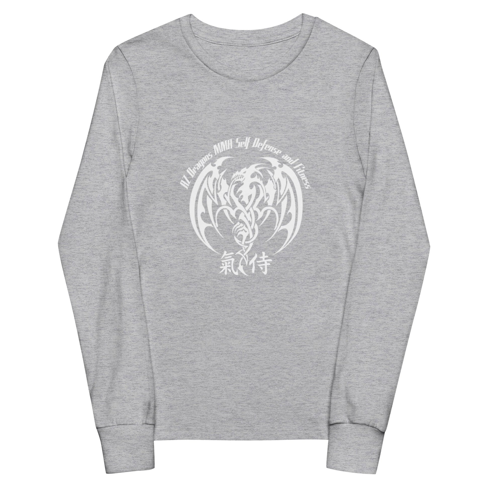 Performance | Youth Long Sleeve T-Shirt | AZ DRAGONS MMA | Crest Logo