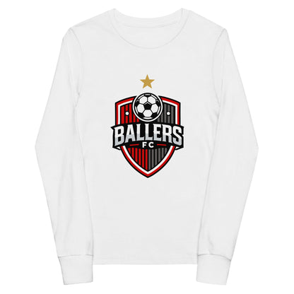Performance | Youth Long Sleeve T-Shirt | Ballers FC | Shield Logo