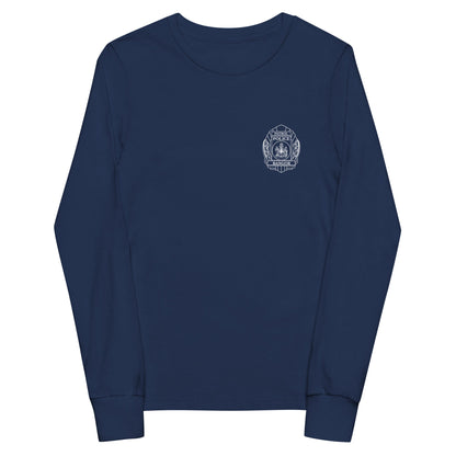 Performance | Youth Long Sleeve T-Shirt | Bangor PD | Badge Logo
