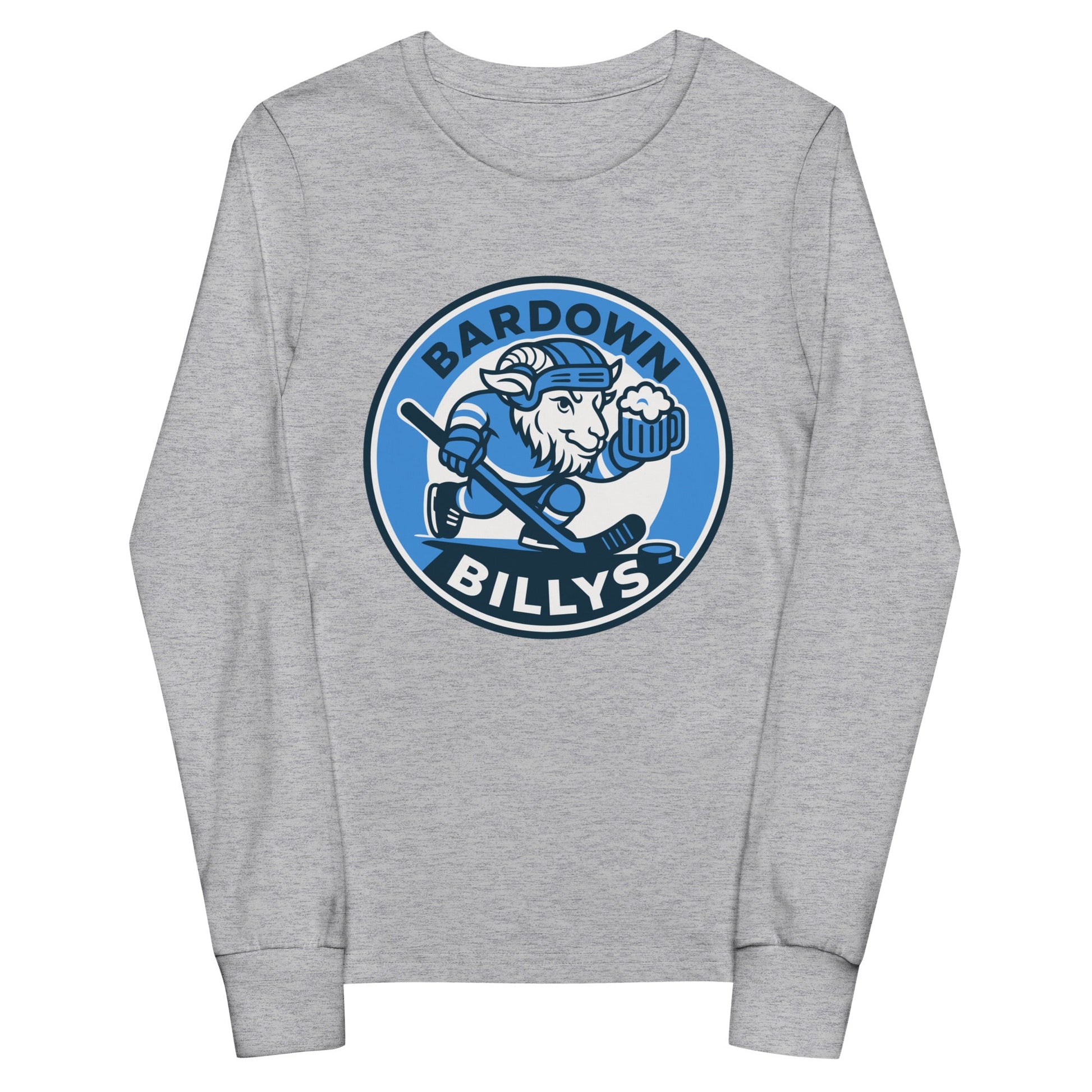 Performance | Youth Long Sleeve T-Shirt | Bardown Billys | Badge Logo