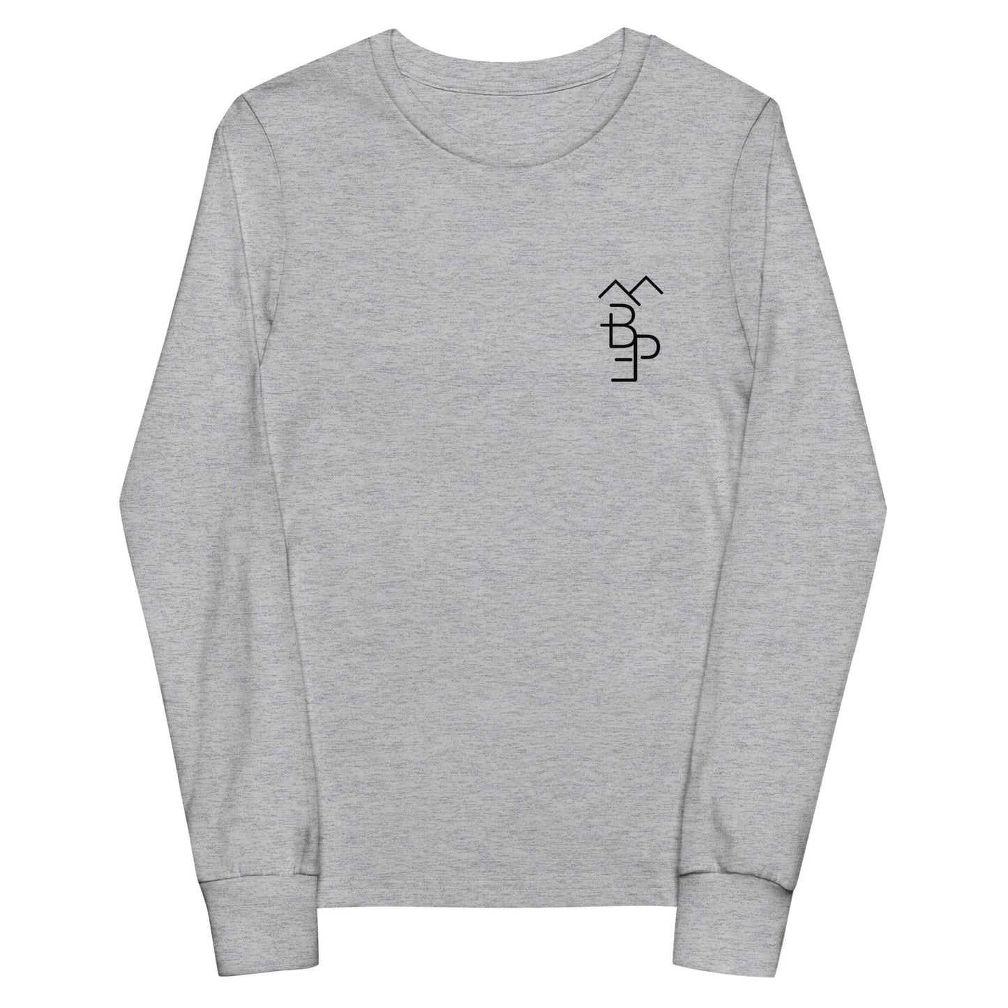 Performance | Youth Long Sleeve T-Shirt | Bare Peak Farm | Alt Logo