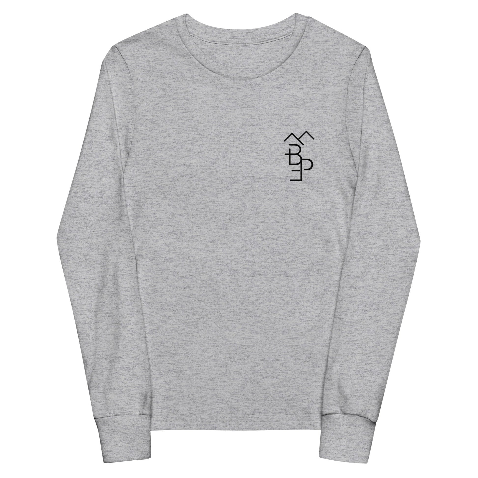 Performance | Youth Long Sleeve T-Shirt | Bare Peak Farm | Alt Logo