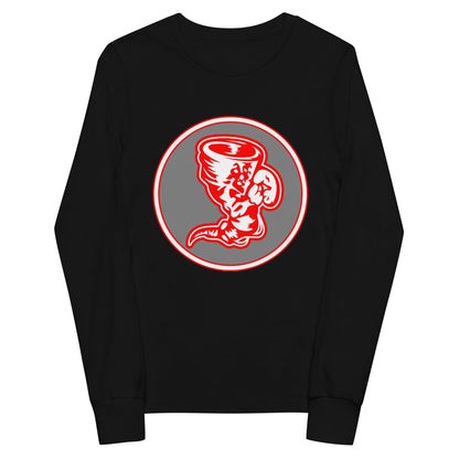 Performance | Youth Long Sleeve T-Shirt | Bay High Softball | Badge Logo