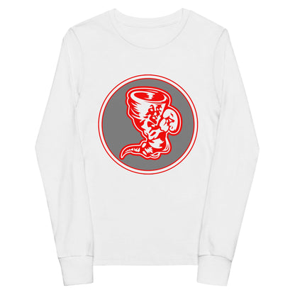 Performance | Youth Long Sleeve T-Shirt | Bay High Softball | Badge Logo