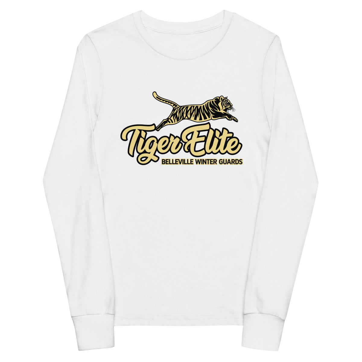 Performance | Youth Long Sleeve T-Shirt | Belleville Community Guard Programs | Valor Logo
