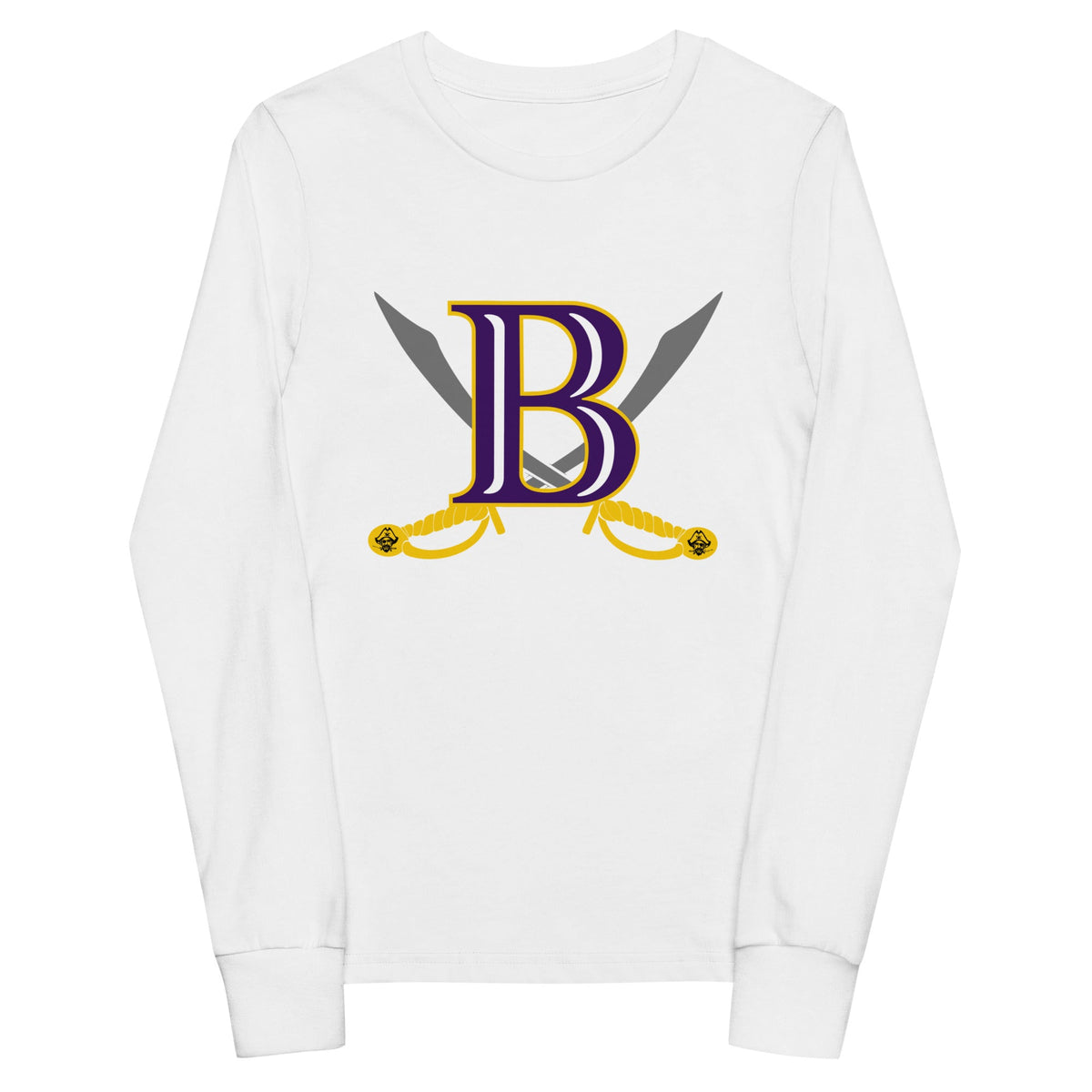 Performance | Youth Long Sleeve T-Shirt | Belton Youth Football Pirates | Vanguard Logo