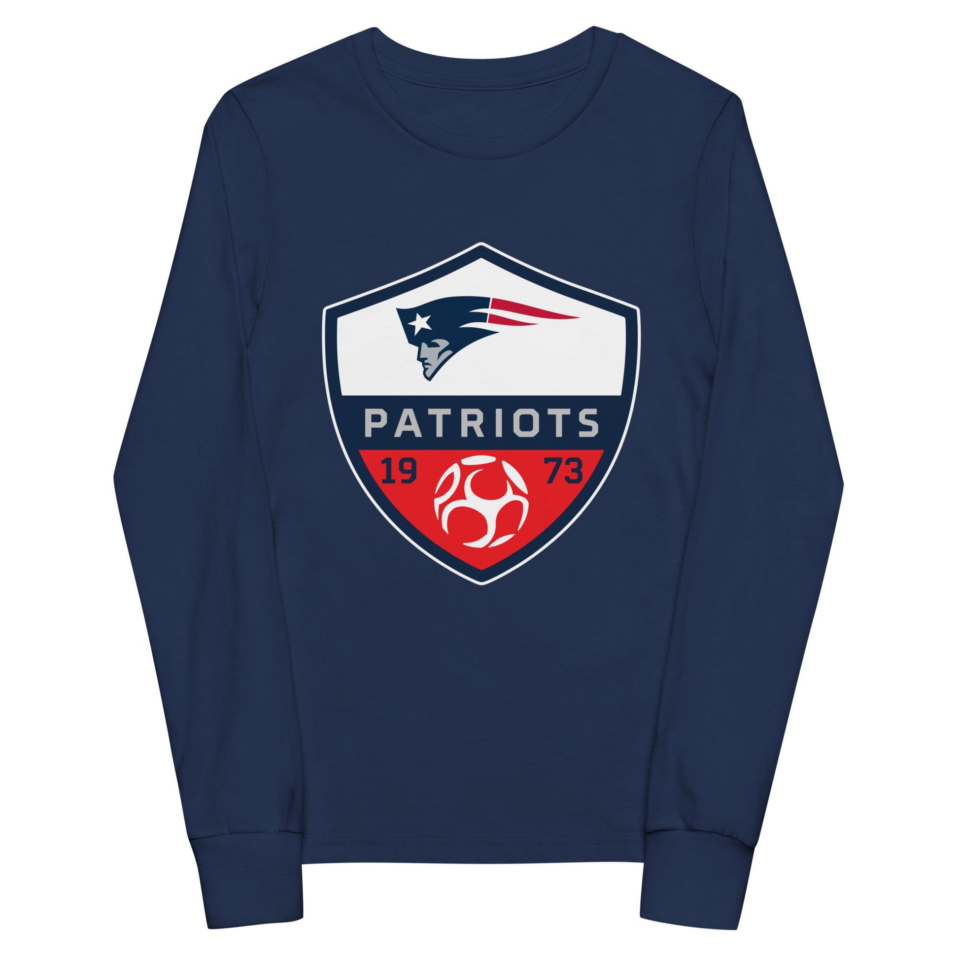 Performance | Youth Long Sleeve T-Shirt | Berkmar High School Soccer | Shield Logo