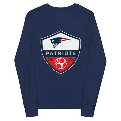 Performance | Youth Long Sleeve T-Shirt | Berkmar High School Soccer | Shield Logo