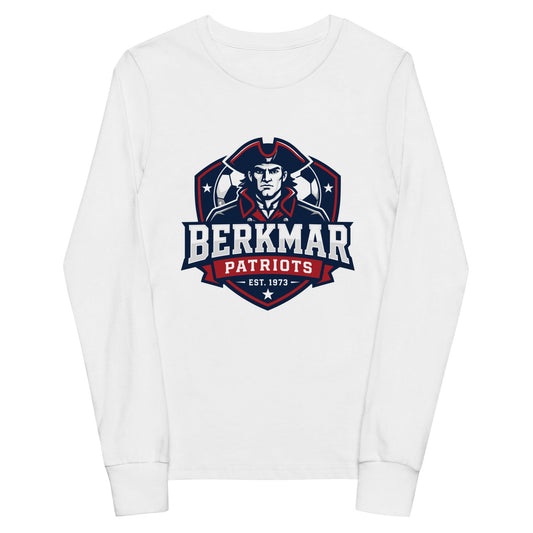 Performance | Youth Long Sleeve T-Shirt | Berkmar High School Soccer | Shield Logo