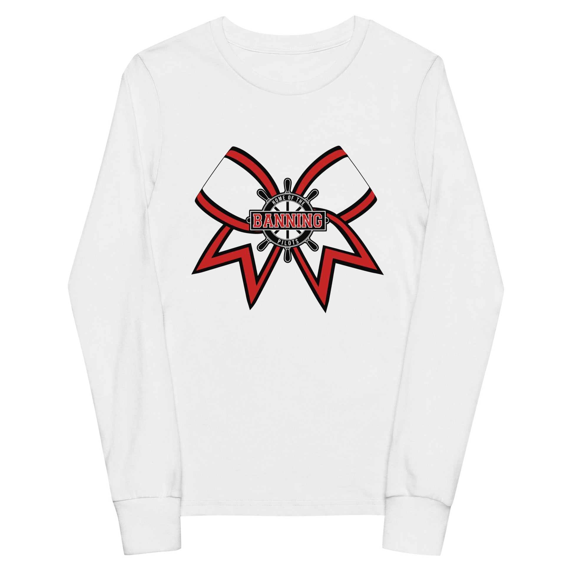Performance | Youth Long Sleeve T-Shirt | BHS Coed Cheer | Bow Logo