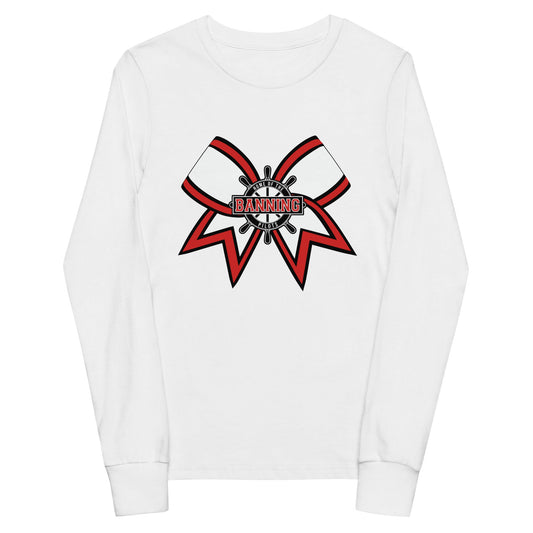 Performance | Youth Long Sleeve T-Shirt | BHS Coed Cheer | Bow Logo