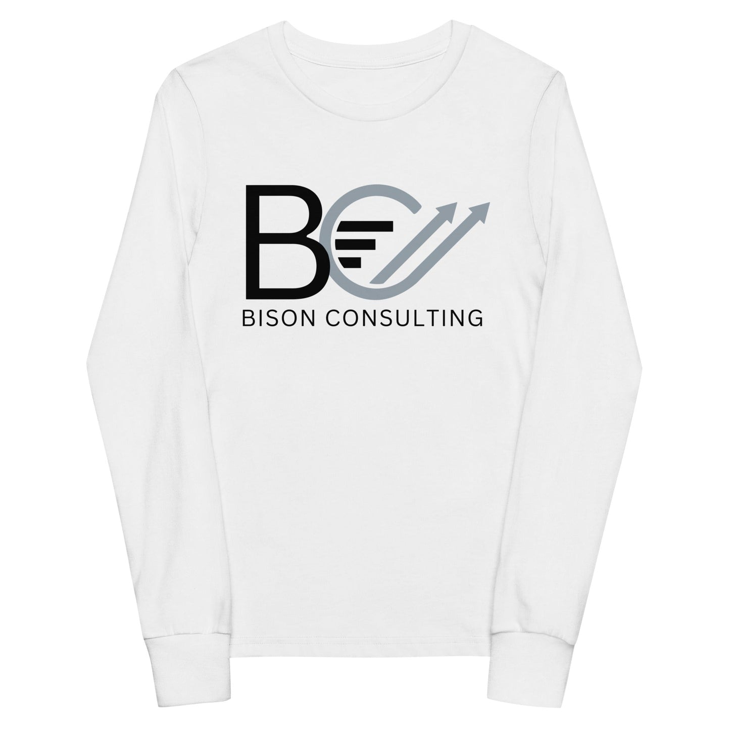 Performance | Youth Long Sleeve T-Shirt | Bison Consulting | BC Crest Logo