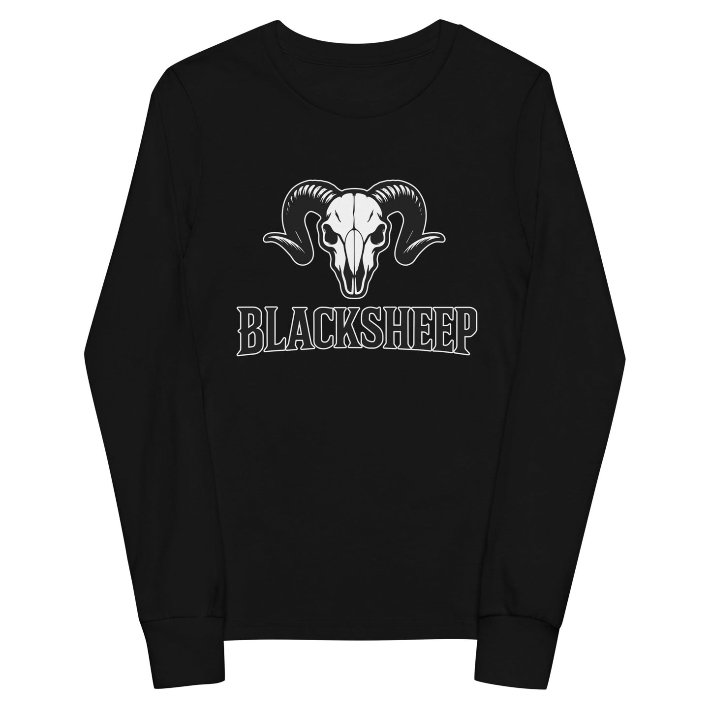Performance | Youth Long Sleeve T-Shirt | Blacksheep Softball | Emblem Logo