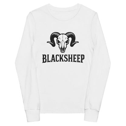Performance | Youth Long Sleeve T-Shirt | Blacksheep Softball | Emblem Logo