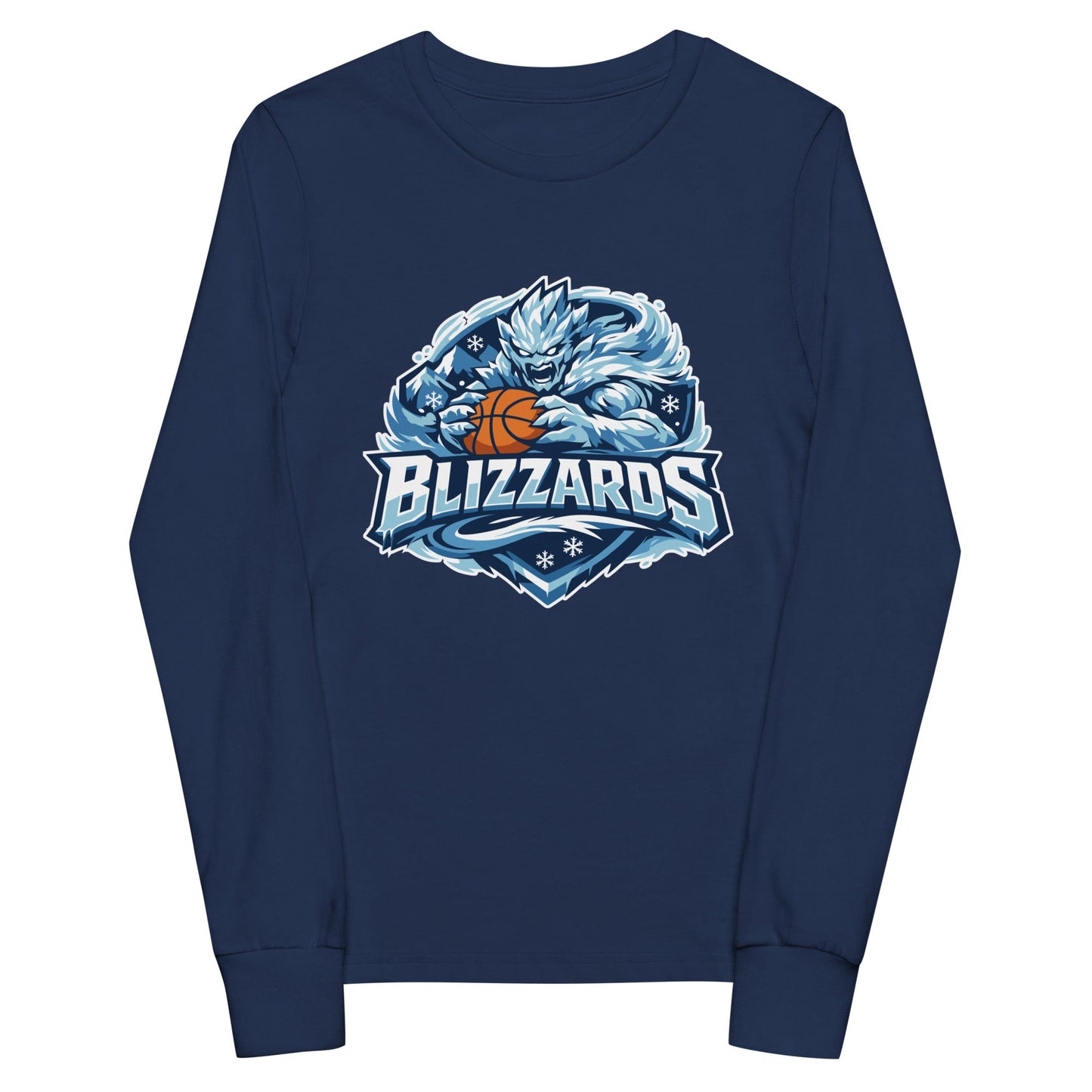 Performance | Youth Long Sleeve T-Shirt | Blizzards | Alt Logo