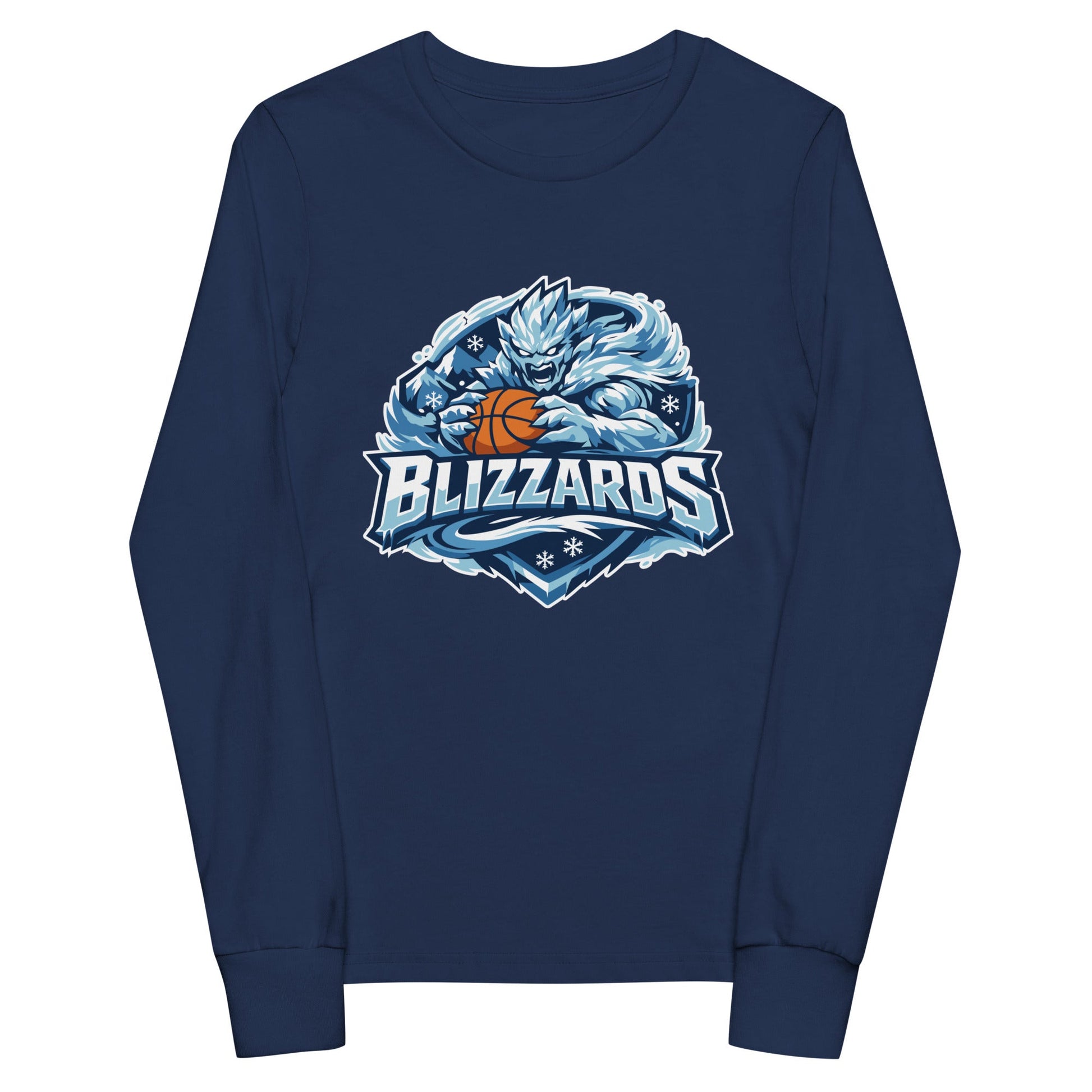 Performance | Youth Long Sleeve T-Shirt | Blizzards | Alt Logo