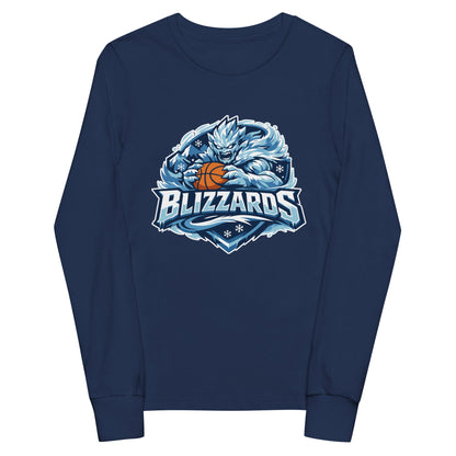 Performance | Youth Long Sleeve T-Shirt | Blizzards | Alt Logo