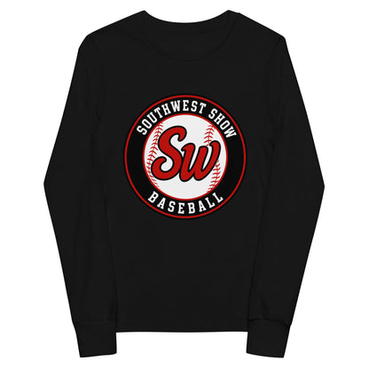 Performance | Youth Long Sleeve T-Shirt | Bloodline Customs | Badge Logo