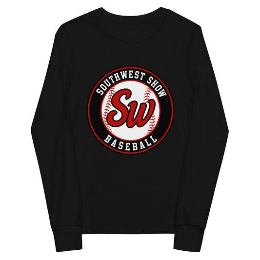 Performance | Youth Long Sleeve T-Shirt | Bloodline Customs | Badge Logo