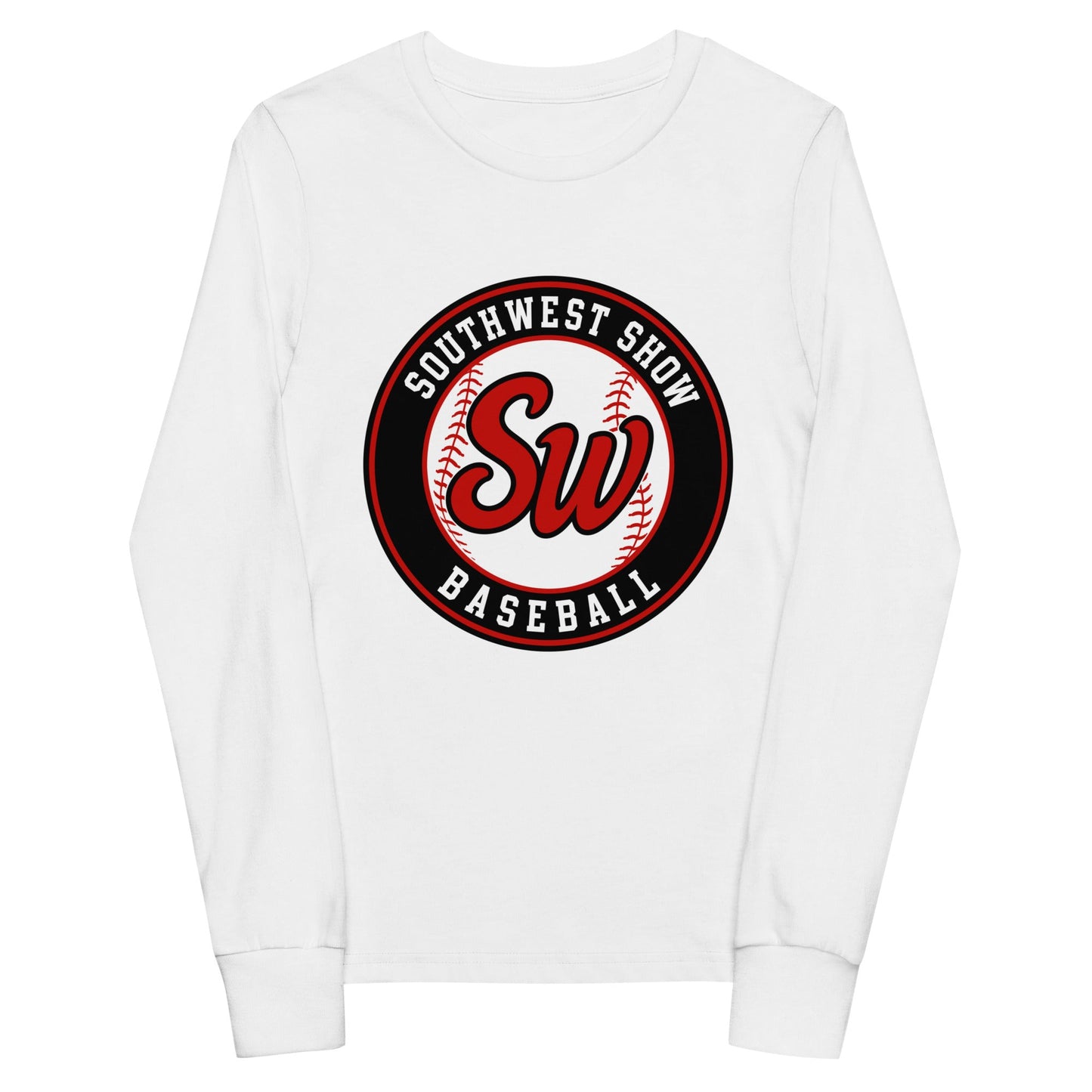 Performance | Youth Long Sleeve T-Shirt | Bloodline Customs | Badge Logo