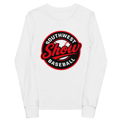 Performance | Youth Long Sleeve T-Shirt | Bloodline Customs | Crest Logo