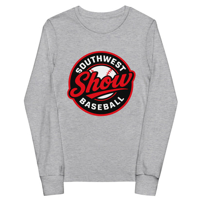 Performance | Youth Long Sleeve T-Shirt | Bloodline Customs | Crest Logo