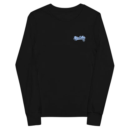 Performance | Youth Long Sleeve T-Shirt | Blue Collar Softball 2034 | Ironclad Logo