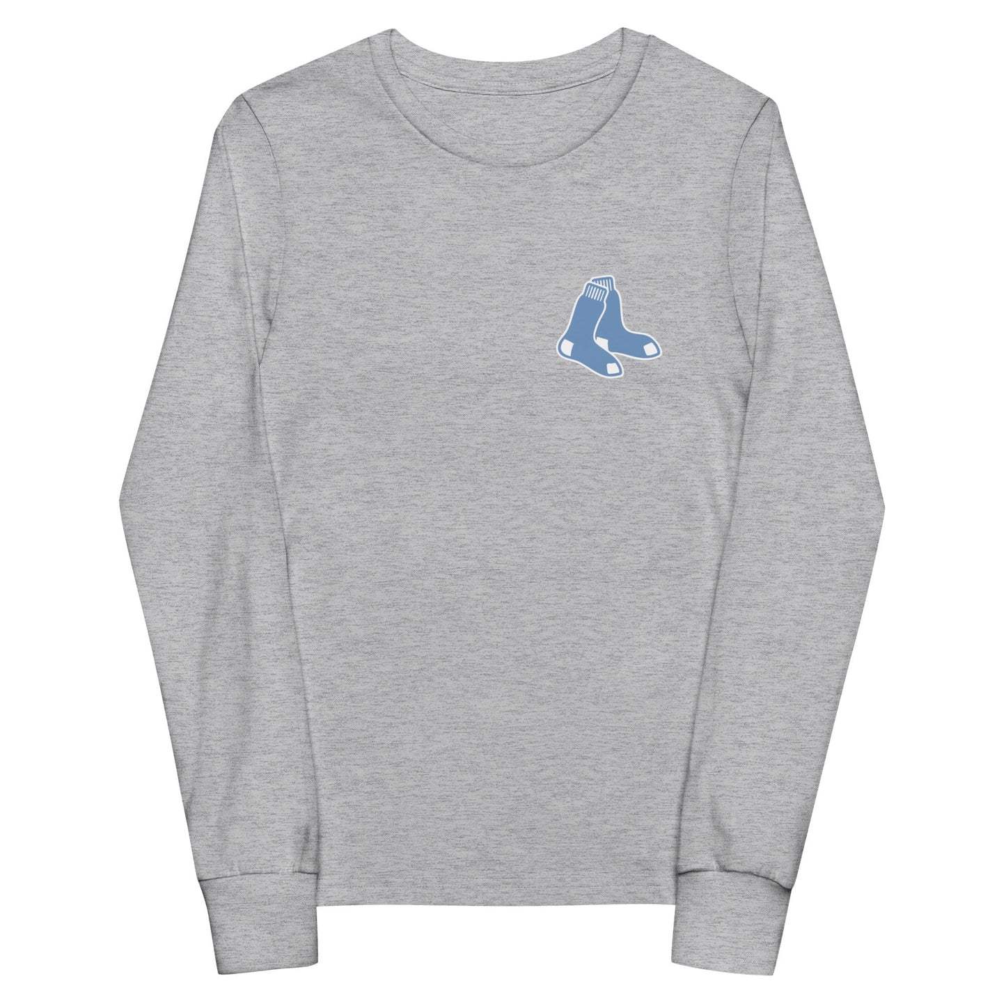 Performance | Youth Long Sleeve T-Shirt | Blue Sox | Icon Logo